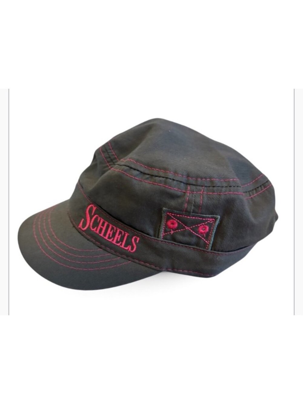 Scheels Women’s Hat Cap Ladies Fit by Outdoor Cap Gray & Pink